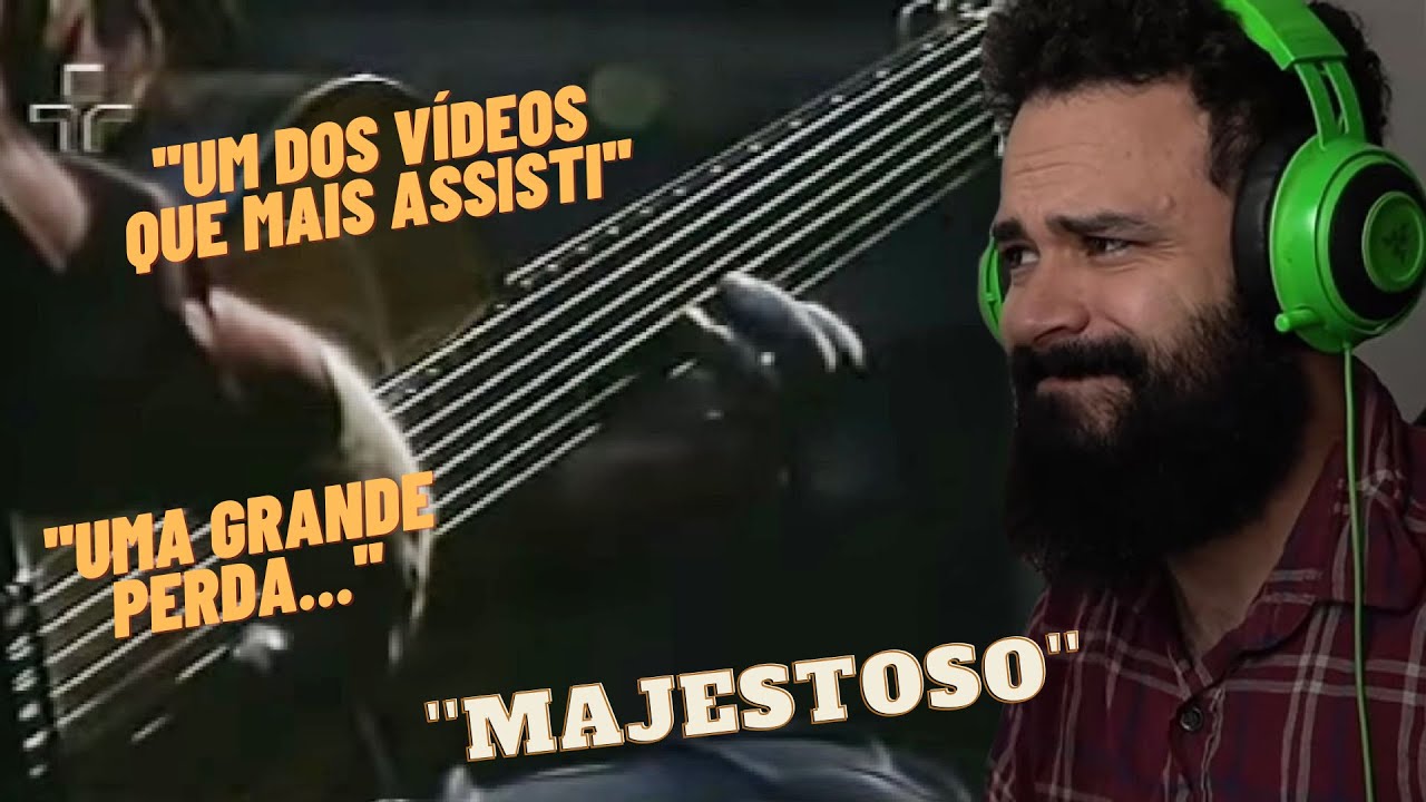 TEFÃO REAGE: A MÚSICA MAIS EMOCIONANTE TOCADA POR RAPHAEL RABELLO #react