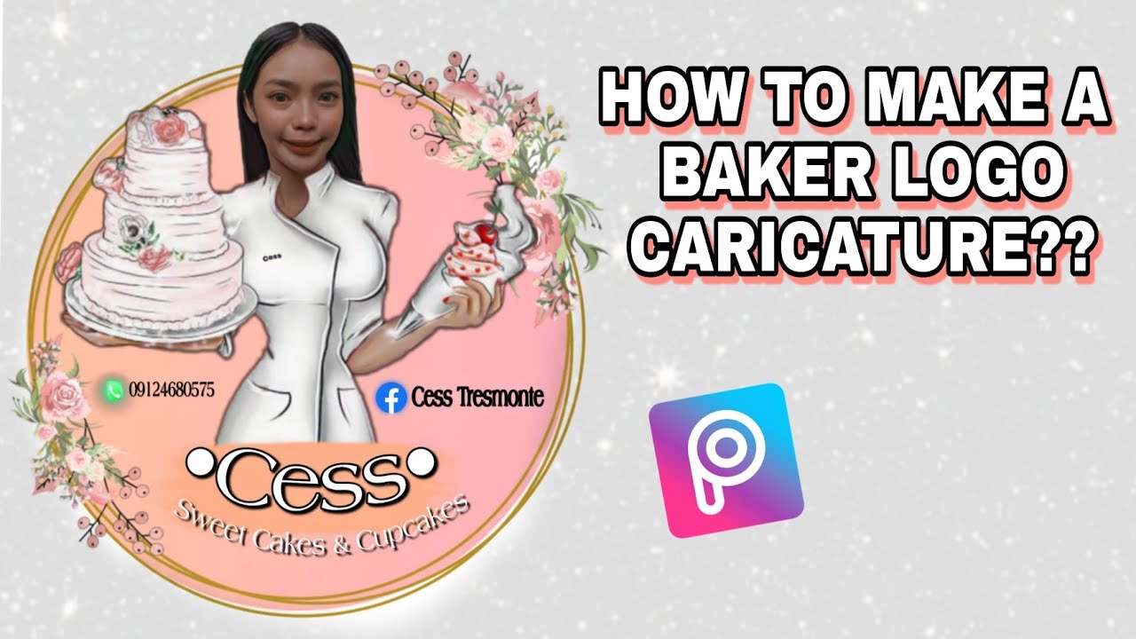 BAKER LOGO CARICATURE | TUTORIAL