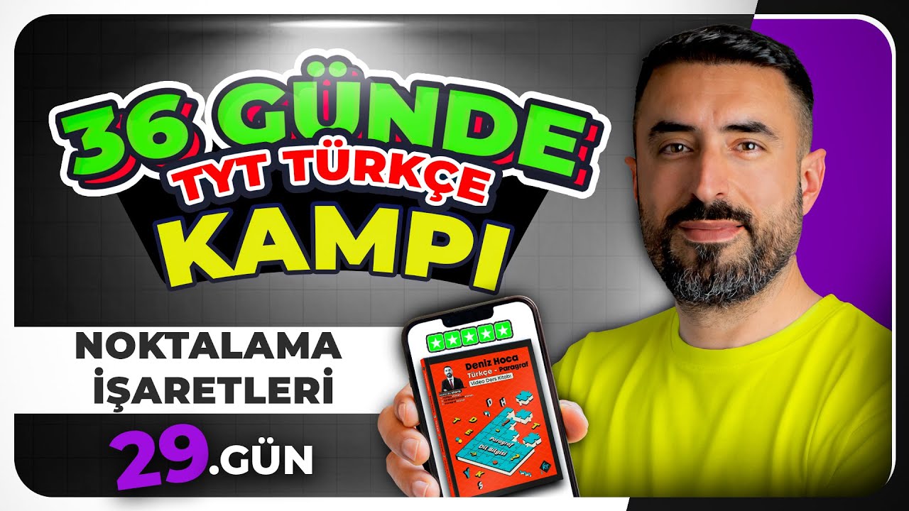 NOKTALAMA İŞARETLERİ Konu Anlatımı📌 36 GÜNDE TÜRKÇE KAMPI | 29.Gün