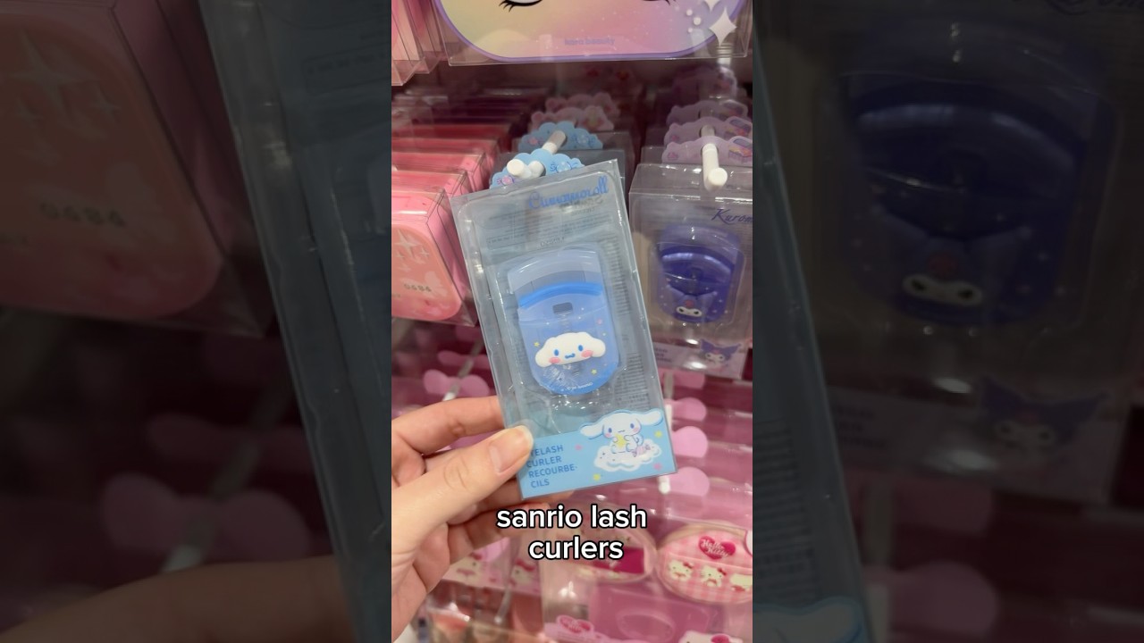 miniso #makeup #sanrio #cinnamoroll #kuromi #makeuptools #kawaii #cute #miniso #shorts #fyp #lashes