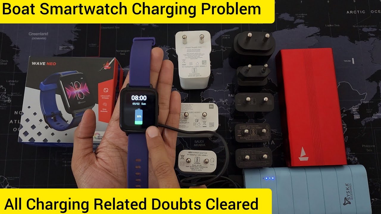 Boat Smartwatch Charging Problem All Doubts Cleared with Complete Solution ⚡⚡