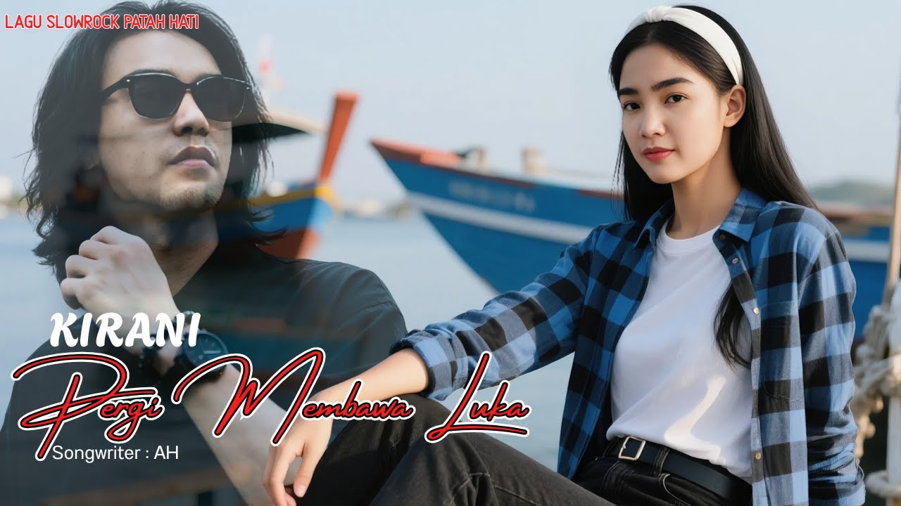 PERGI MEMBAWA LUKA - Lagu Sedih Slow Rock Melayu Menyentuh Hati Terbaru II KIRANI