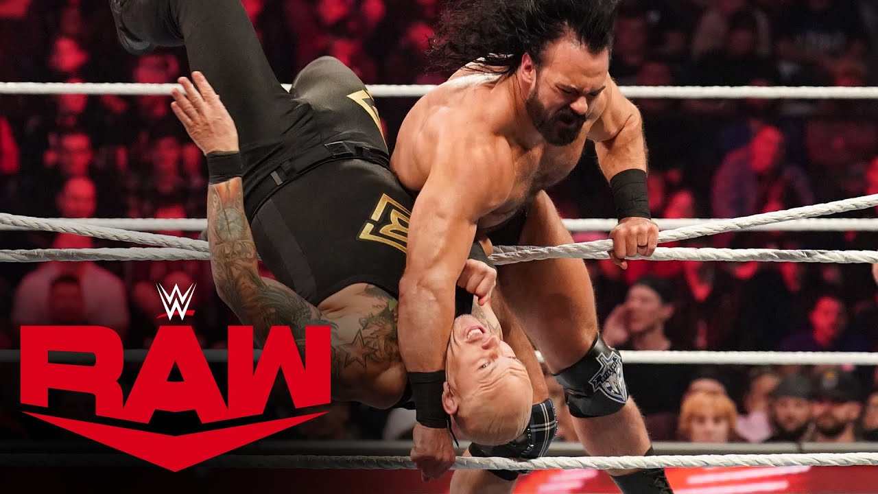 Drew McIntyre vs. Baron Corbin: Raw, Nov. 21, 2022