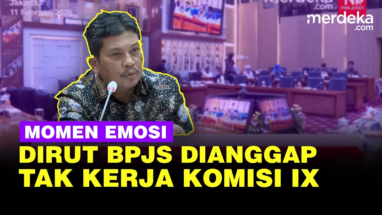 Momen Dirut BPJS Emosi Dianggap Tak Bekerja Komisi IX di Kasus PBI Dinonaktif: Kapan Mau Kerjanya!