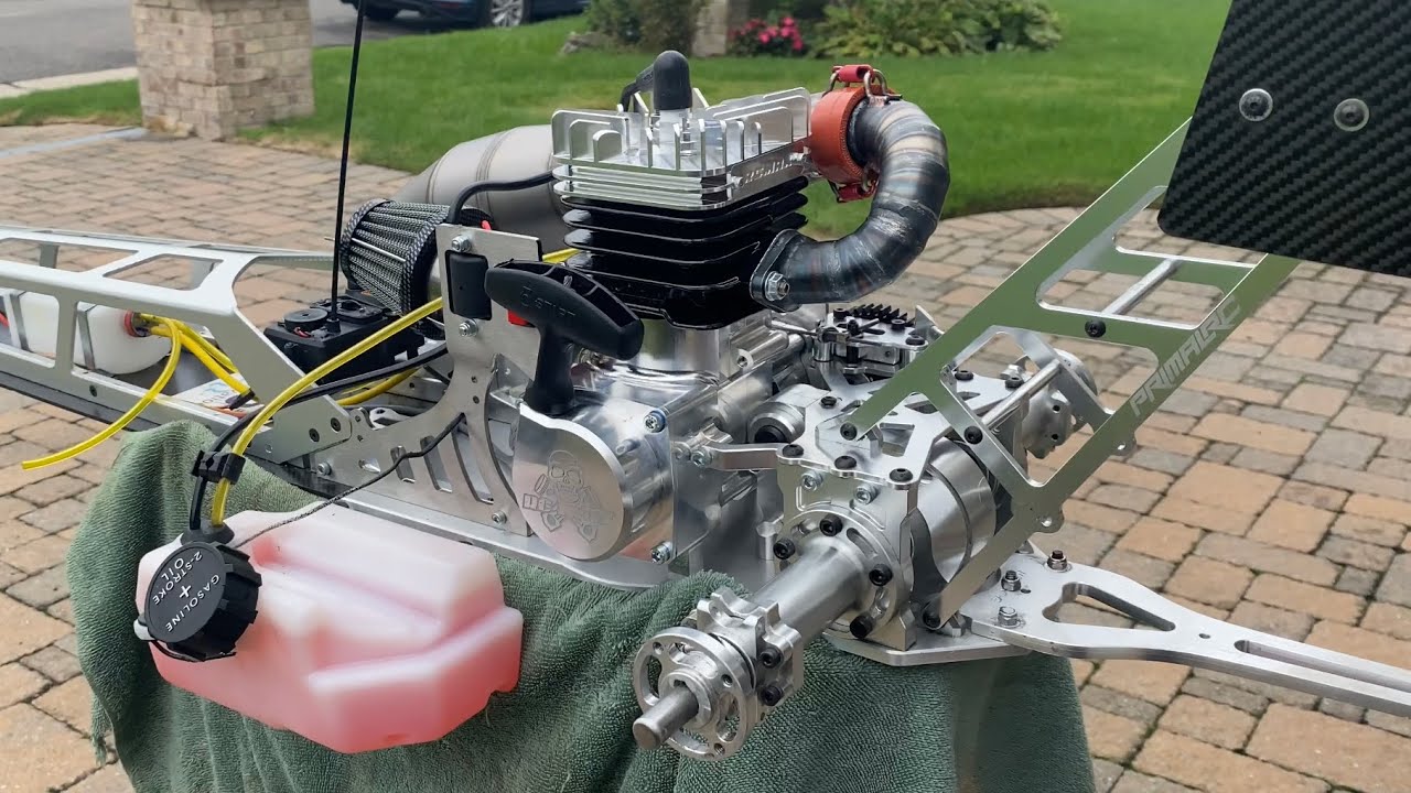 Let’s Bring My Primal Dragster RCMAX Supreme55cc Engine To Life For 1st Time & Start Engine Break In