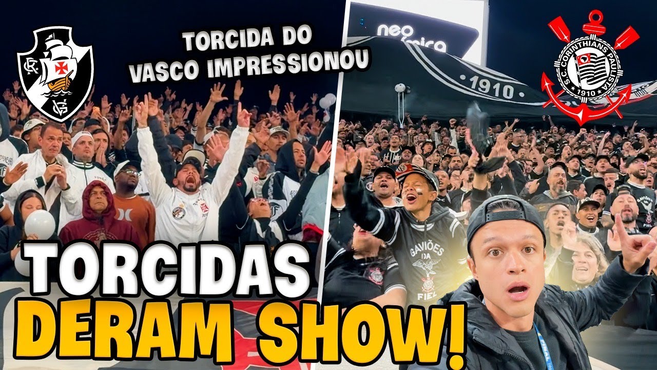 OLHA O QUE A TORCIDA DO CORINTHIANS E VASCO FIZERAM NA FINAL DA COPA DO BRASIL!! Corinthians x Vasco