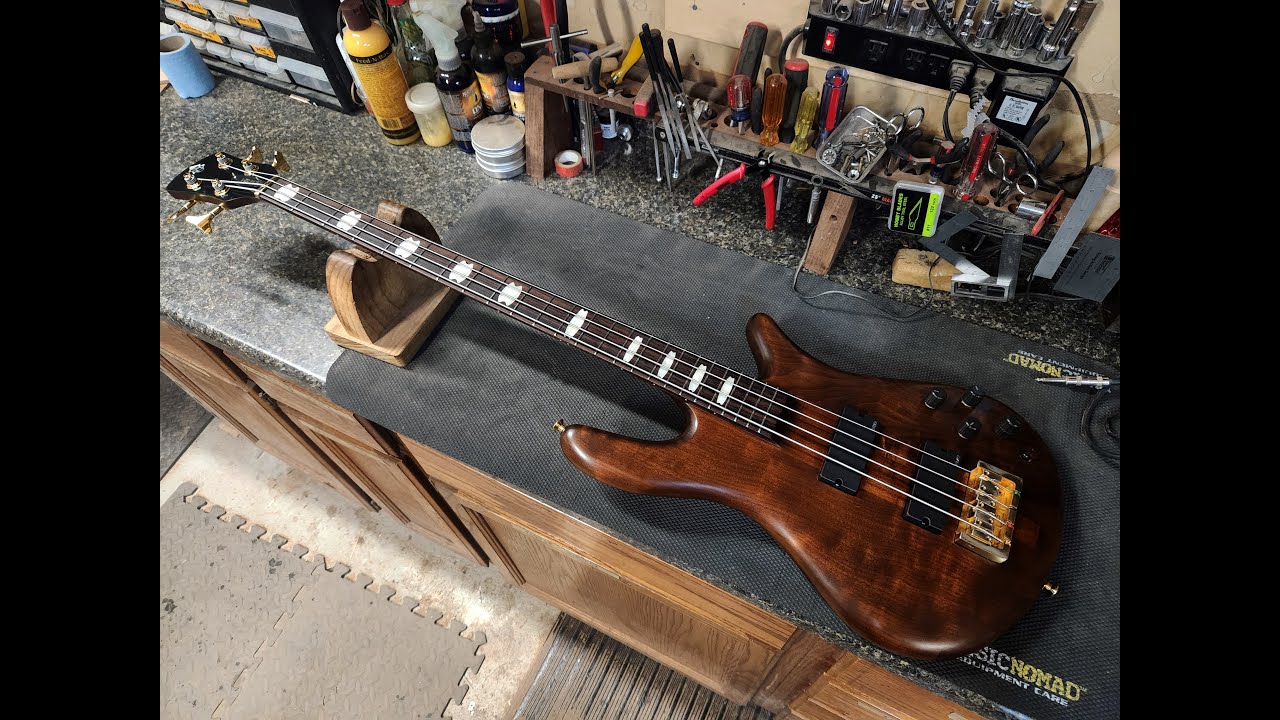 Spector Bass Guitar Restoration PART 3