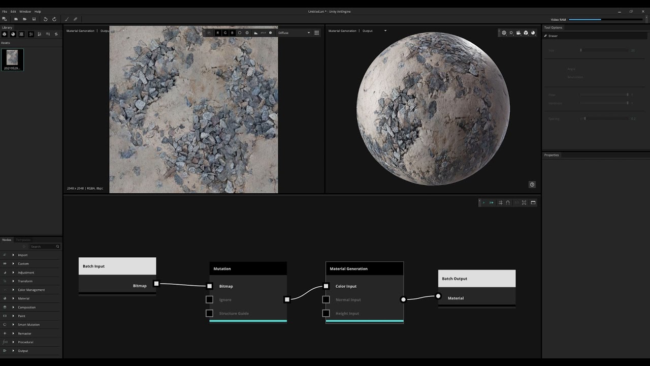 Unity ArtEngine - How To - Batching