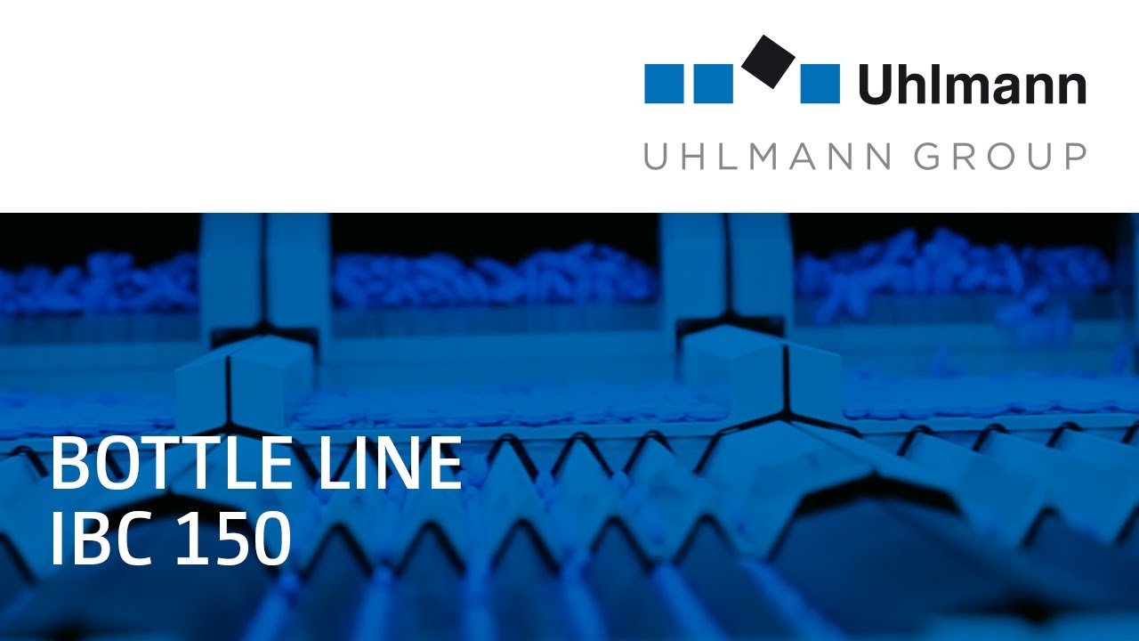 Uhlmann Bottle line IBC 150 / Flaschenlinie IBC 150