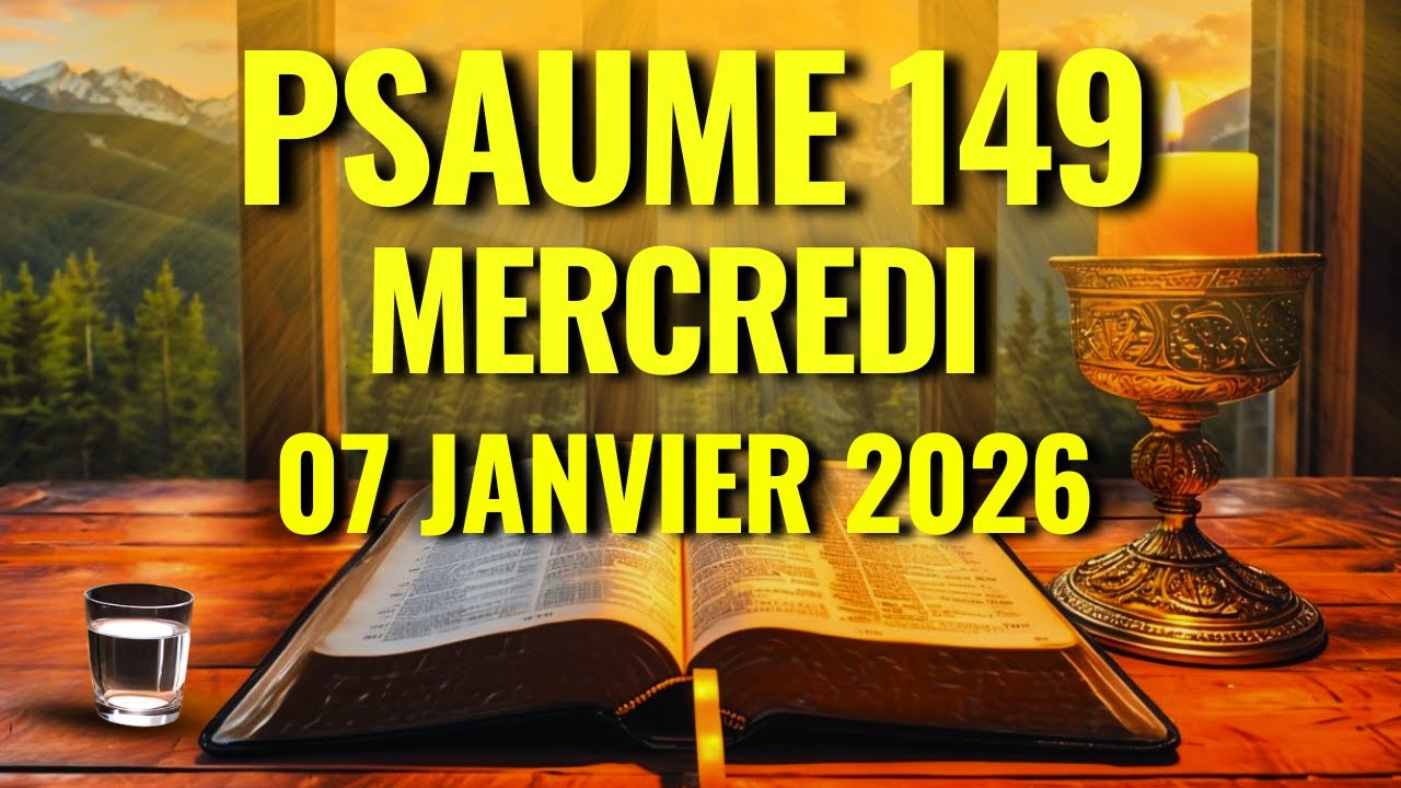 PRI&Egrave;RE DU MATIN &ndash; Mercredi 07 Janvier 2026 &ndash; Psaume 149 Pour Protection, Victoire Et Miracle Divin