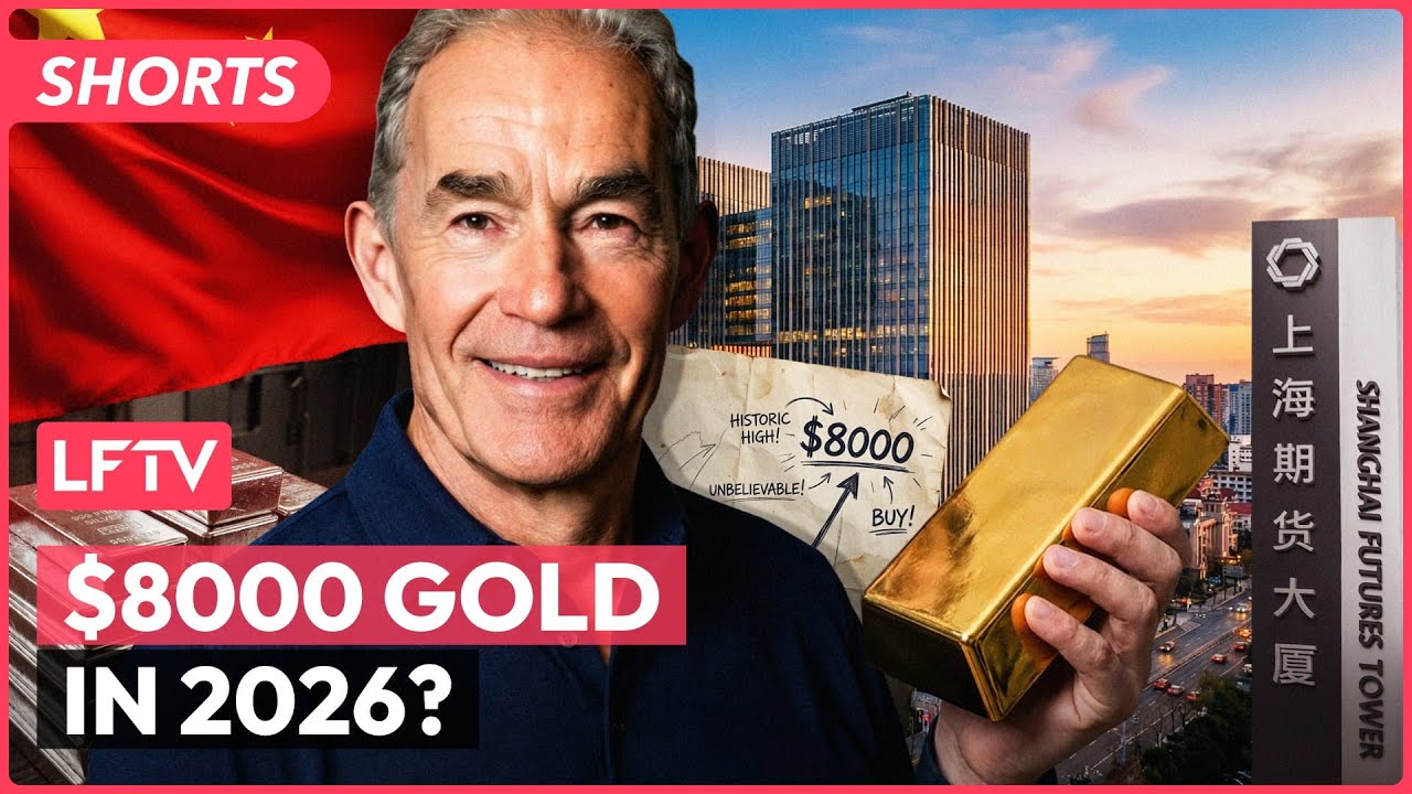 Золото за 8000 долларов в 2026 году? #короткиепродажи