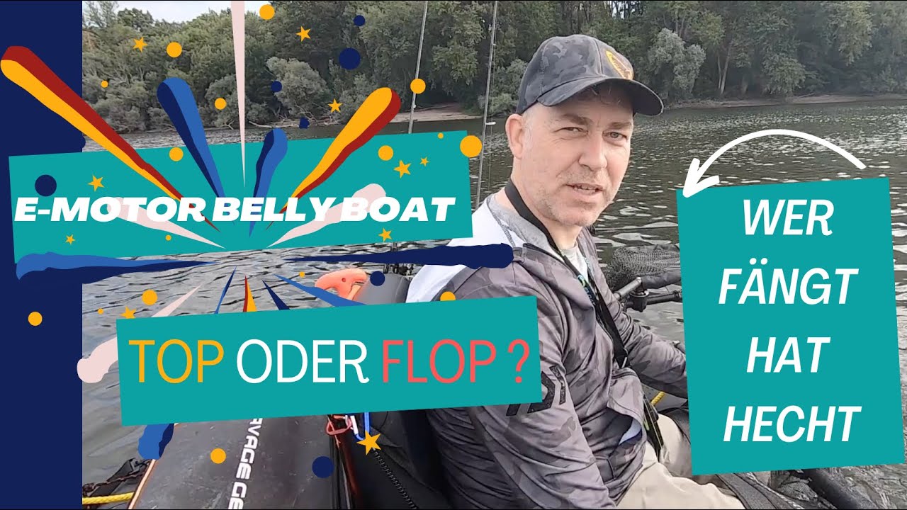 Wer fängt hat Hecht: Savage Gear Belly Boat Pro-Motor 180