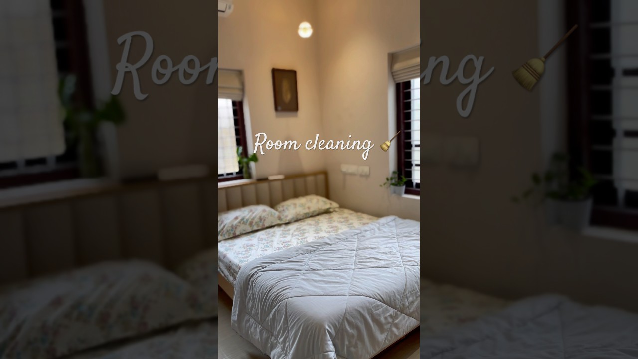 Room cleaning അപാരത 🧹 ( daily vlog 1) 
