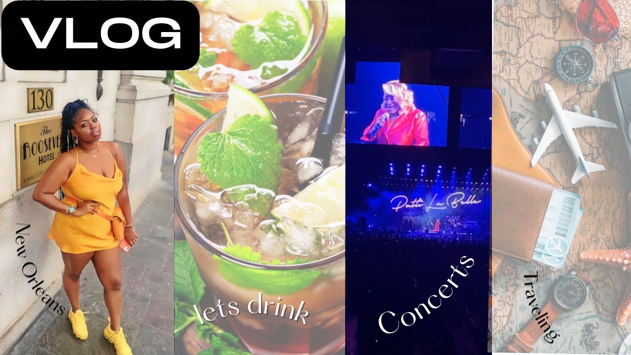 VLOG: NEW ORLEANS + TRAVELING + ESSENCE FESTIVAL +  NEW RESTAURANTS + MORE