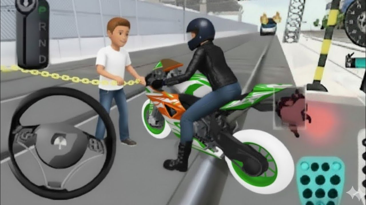 Massive Train Race! 🤯 - Bike Stunt Game (Tamil Gameplay)