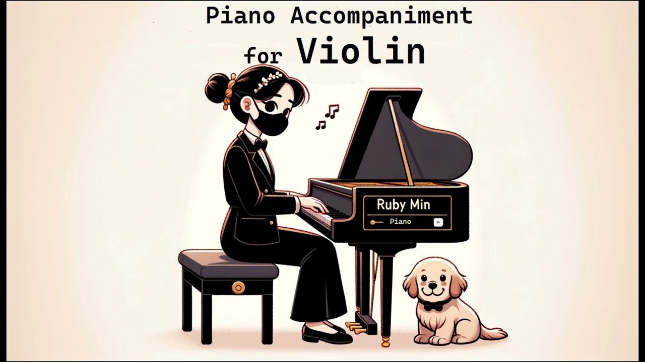 [Piano Accompaniment for Violin] Ottorino Respighi Romanza from 5 Pieces for Violin and Piano