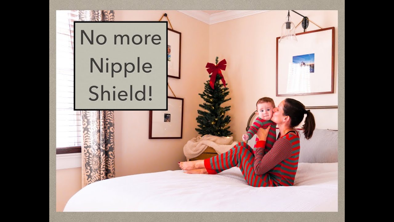 Weaning Off the Nipple Shield - 2 Week Old