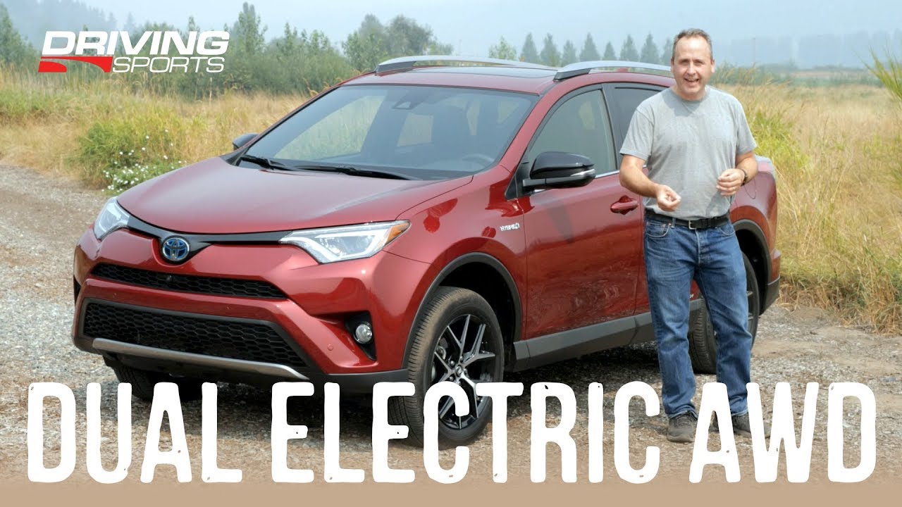 Обзор компактного кроссовера Toyota RAV4 Hybrid SE 2018 года