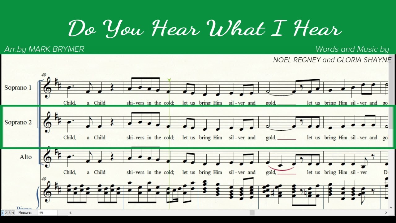 Do You Hear What I Hear | SSA | S2