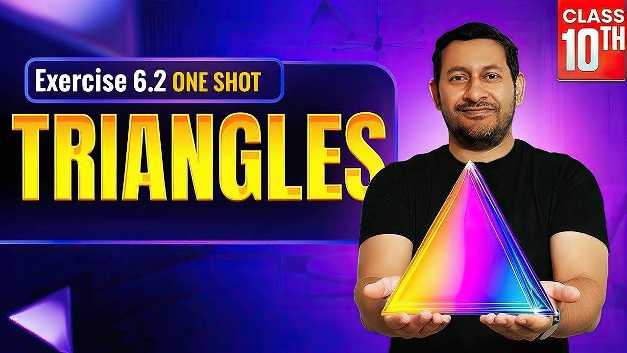 Exercise 6.2 Triangles ONE SHOT (with Example)🔥 | Class 10 Maths Chapter 6 | Concept Core