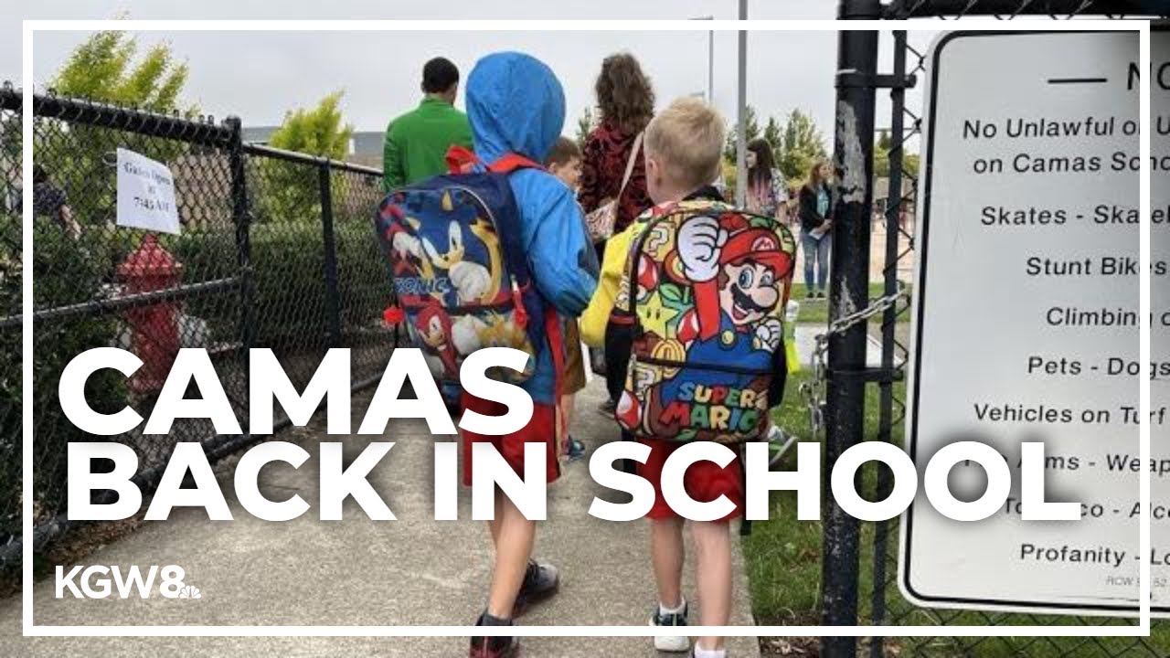 Students in Camas School District attend first day of school