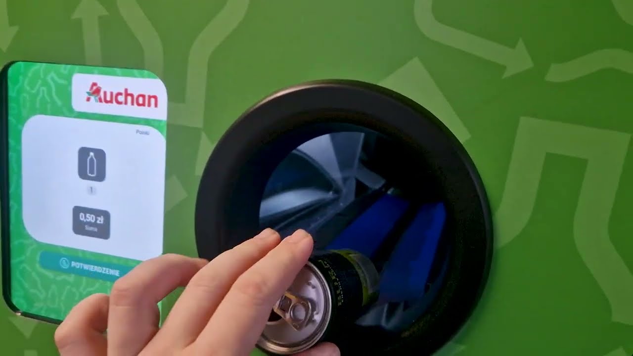 Jak zwracać butelki i puszki z kaucją? - System Kaucyjny w Auchan