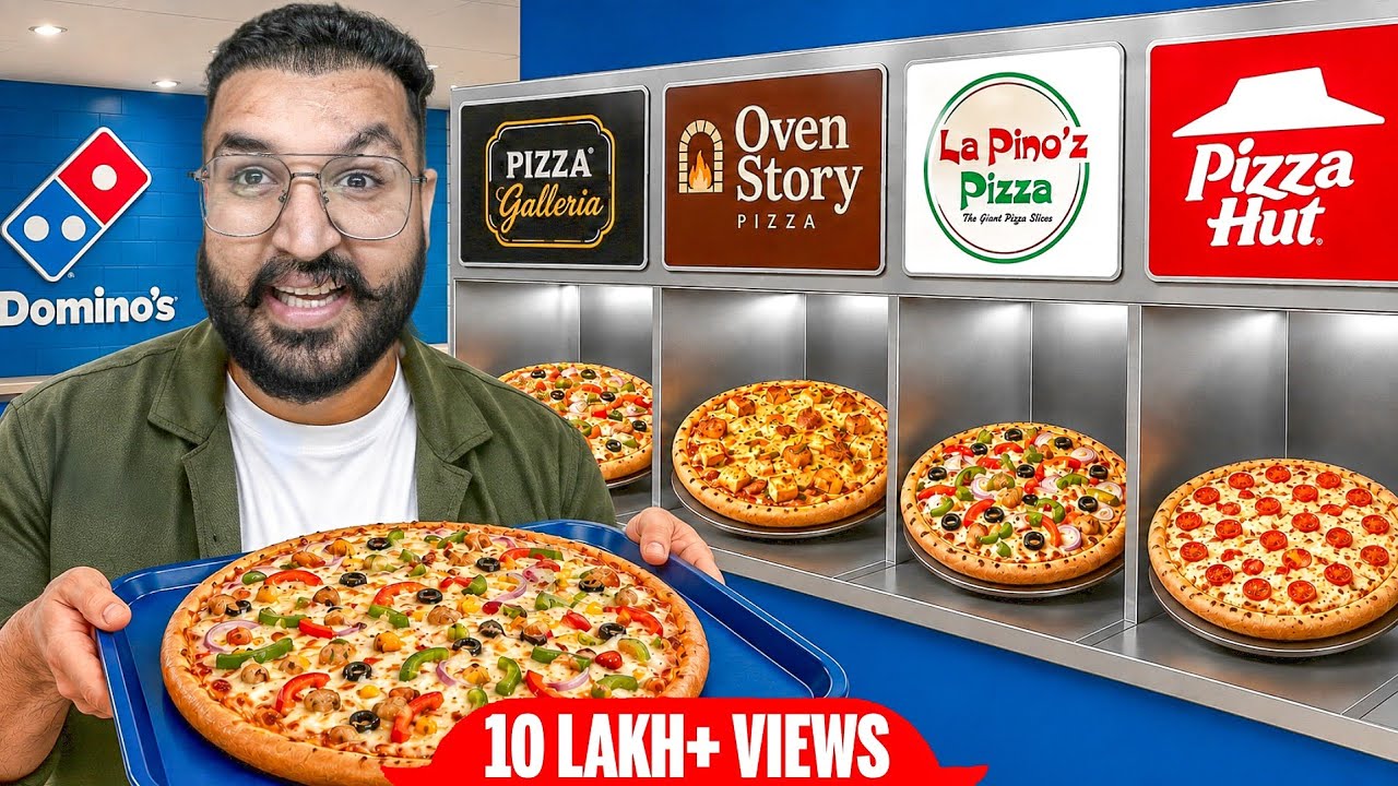 Let's Find INDIA'S Best PIZZA 🍕😋