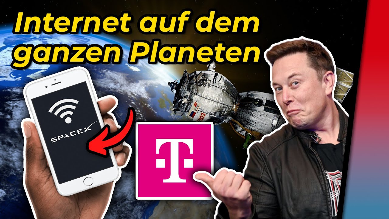 2023: Starlink auf dem Handy? Highspeed Internet auf dem ganzen Planeten (SpaceX & T-Mobile)