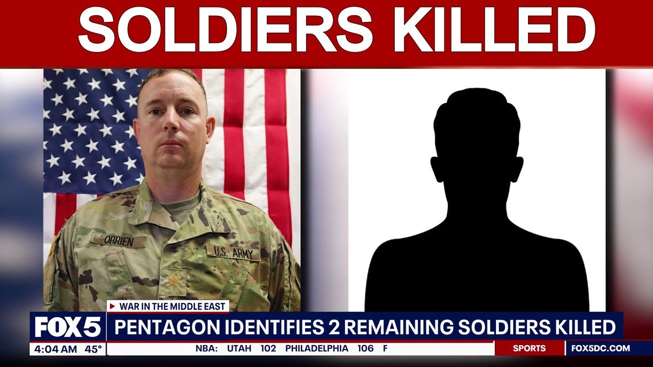 Last 2 US soldiers killed in Kuwait attack identified | FOX 5 AT 4AM