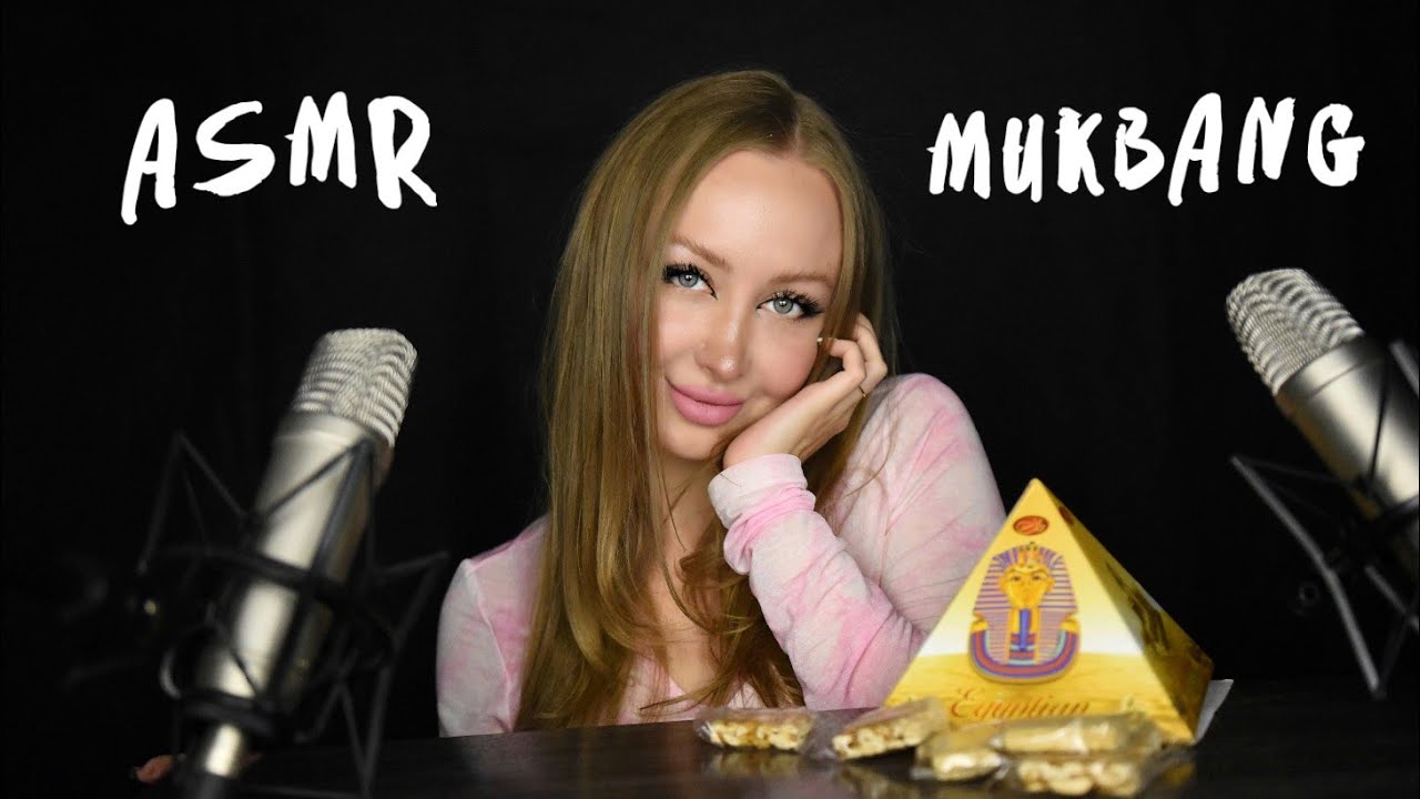 ASMR Mukbang /Асмр Египетские сладости / Ответы на вопросы /С кем отдыхала?/ ASMR Eating /АСМР Итинг