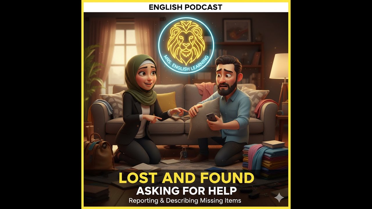 I Can’t Find It! 🔍 How to Describe Lost Items & Ask for Help in English