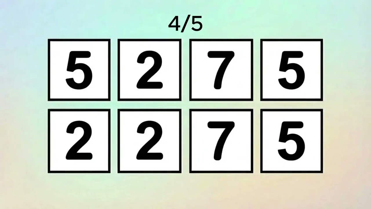 Скажи слово в ритме - Numbers, версия 2 | Полная новая версия