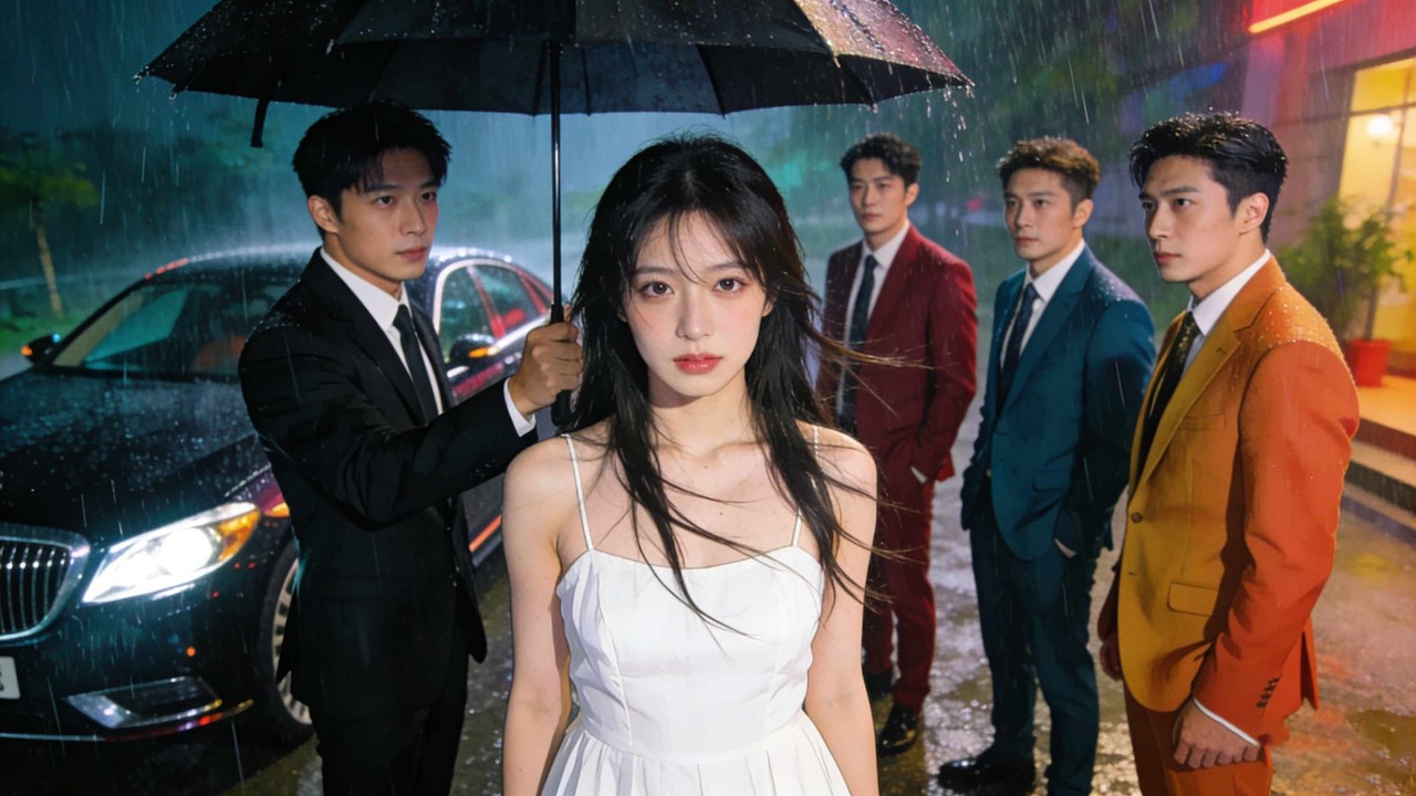 Reborn heiress finds her real father on a rainy night, becomes their beloved.#drama