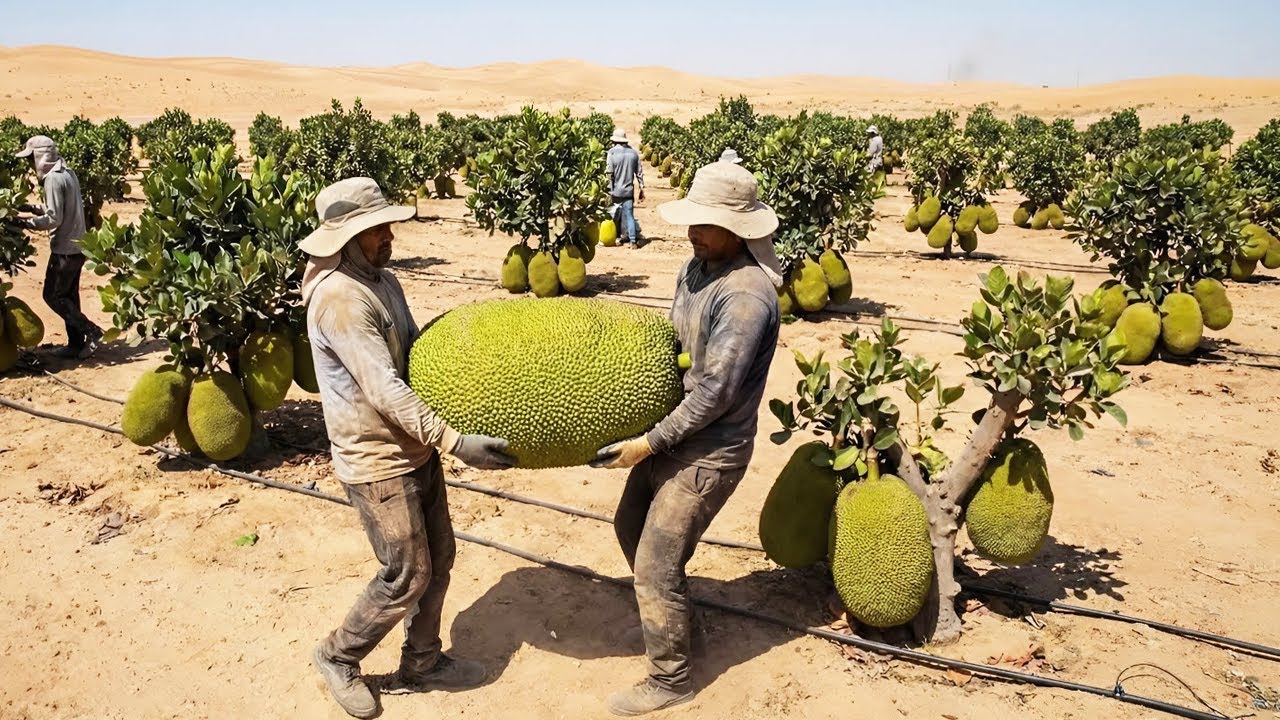 Shock! They Tried Growing Jackfruit in the Desert – The Results Surprised Everyone
