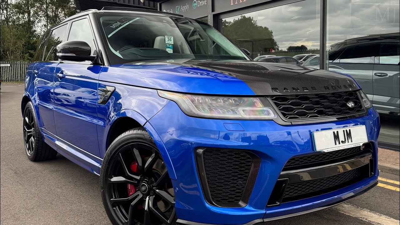 LAND ROVER RANGE ROVER SPORT 5.0 P575 V8 SVR Carbon Edition SUV 5dr Petrol Auto 4WD Euro 6 (575 ps)