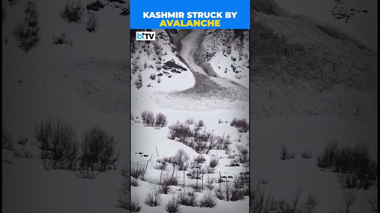 North Kashmir Snow Avalanche Strikes Gurez Valley – Watch Footage