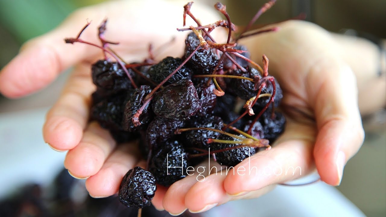 How to Make Dried Cherries - Heghineh Cooking Show