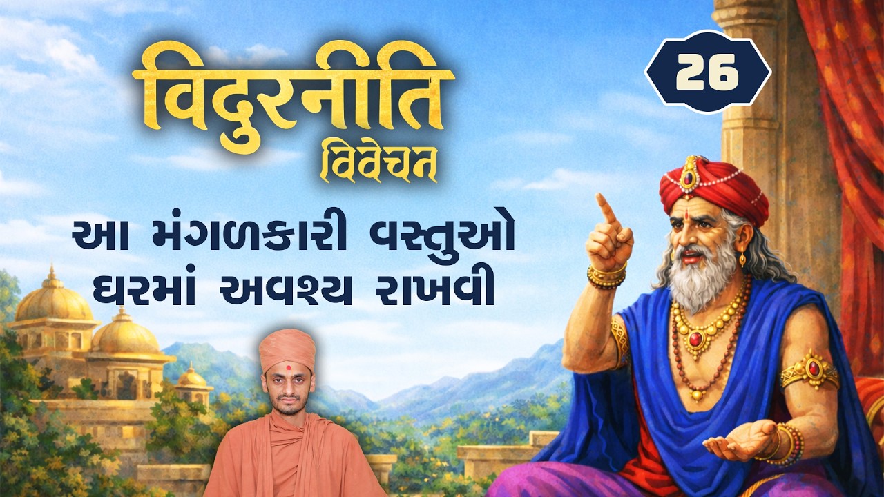 આ મંગળકારી વસ્તુઓ ઘરમાં અવશ્ય રાખવી | Vidurniti 26 | 24-2-2026