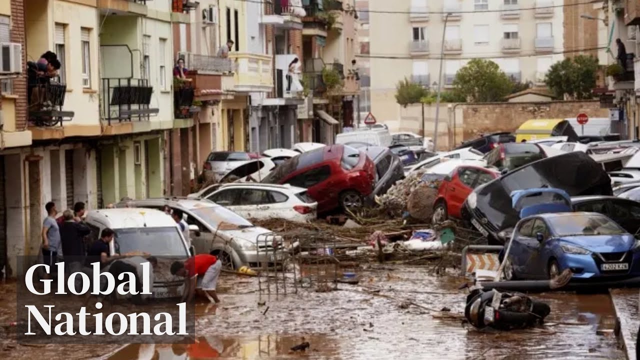 Global National: Oct. 30, 2024 | Spain's worst floods in decades leave some people in 