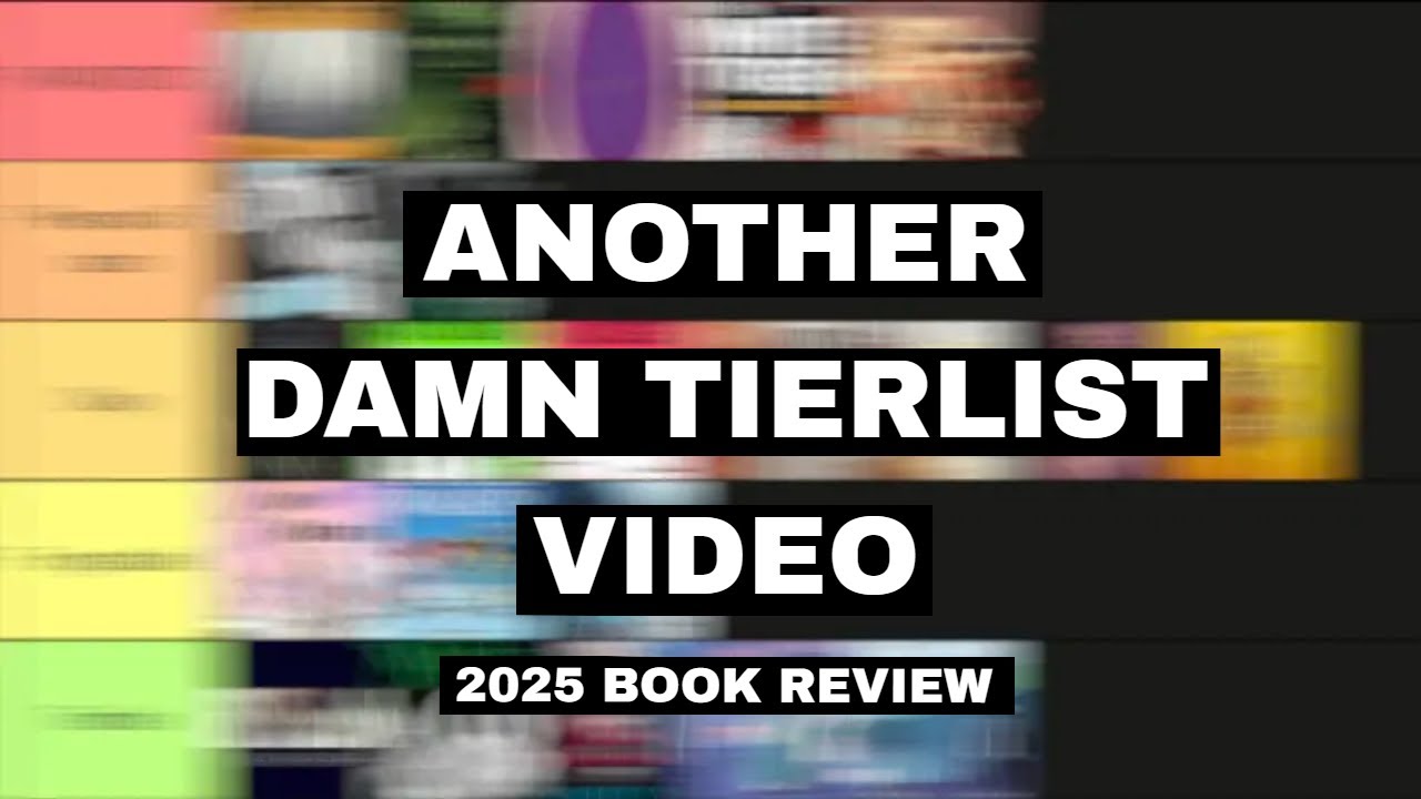 Tier ranking my 2025 reads!