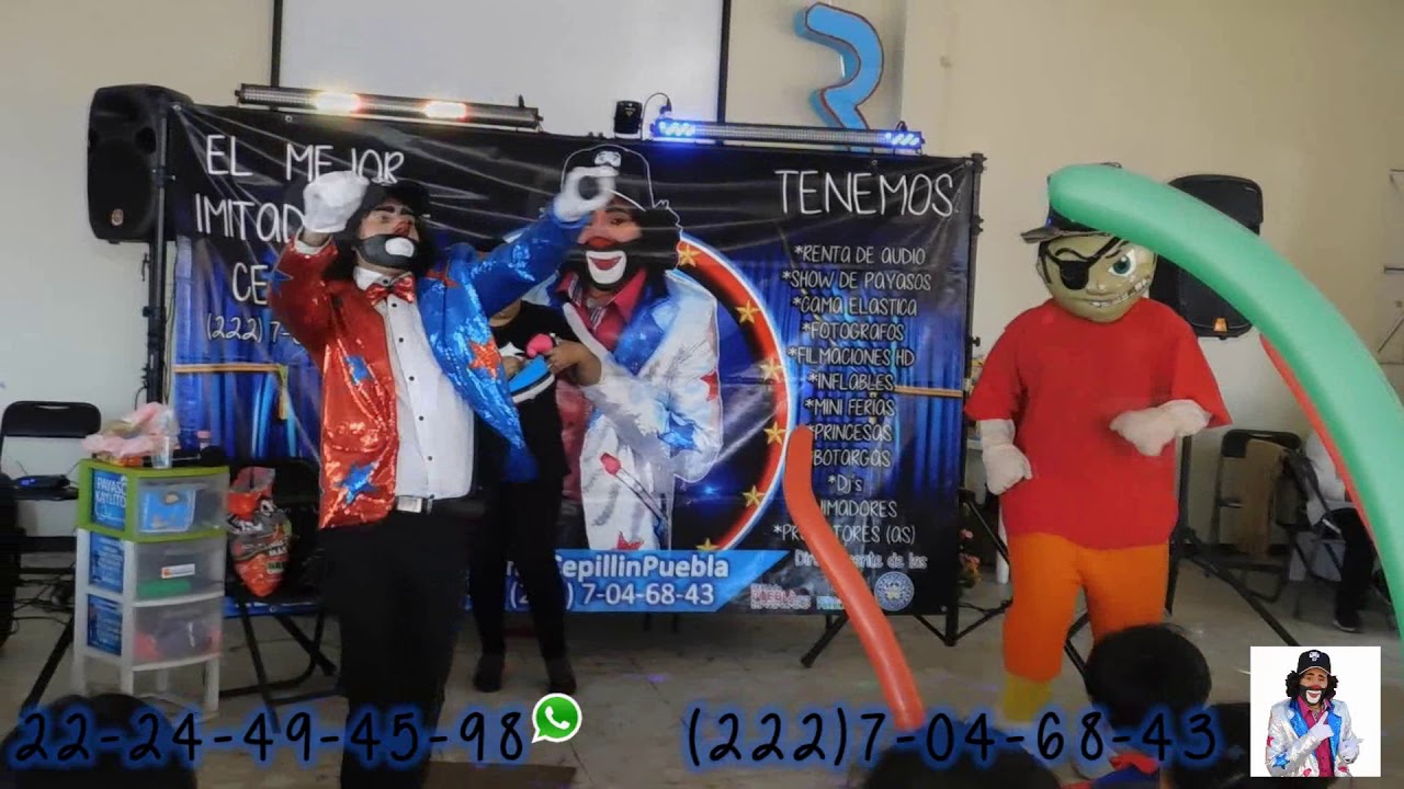 EL Mejor imitador de Cepillin en PUEBLA 2018 en BALNEARIO 