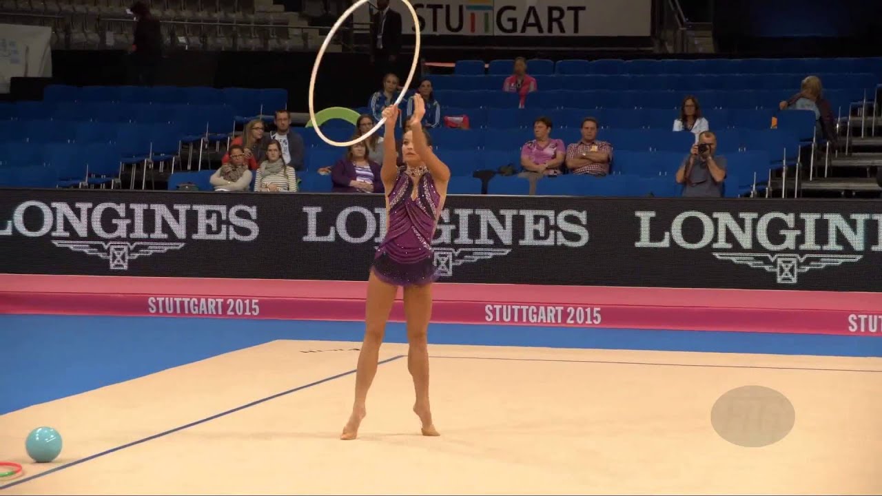 VASS Dora (HUN) &ndash; 2015 Rhythmic Worlds, Stuttgart (GER), Qualifications Hoop