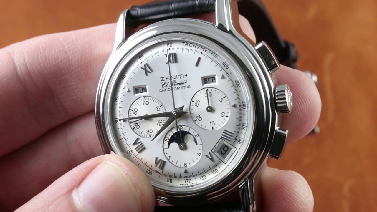 Zenith Chronomaster Triple Calendar El Primero Chronograph 01.0240.410/01.C495 Luxury Watch Review