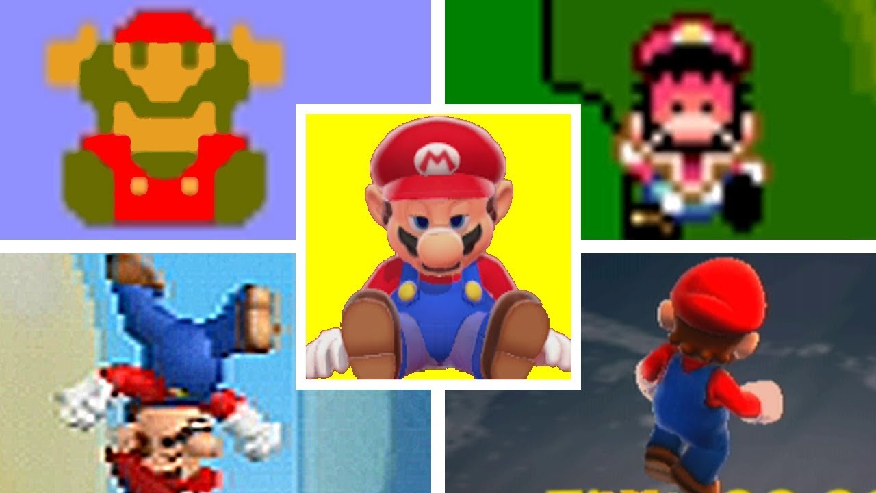 Evolution Of Mario's TIME UP DEATH in Mario Games Series (1985-2025)