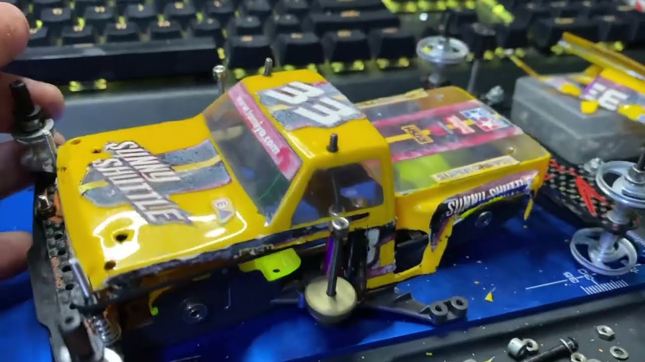 Step by step how to assimble mini 4wd tamiya (speed tech FMA)