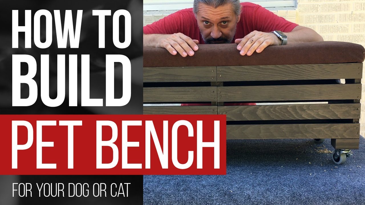 How To Build a Cat/Dog Window Bench with Storage | #HOWTO #DIY
