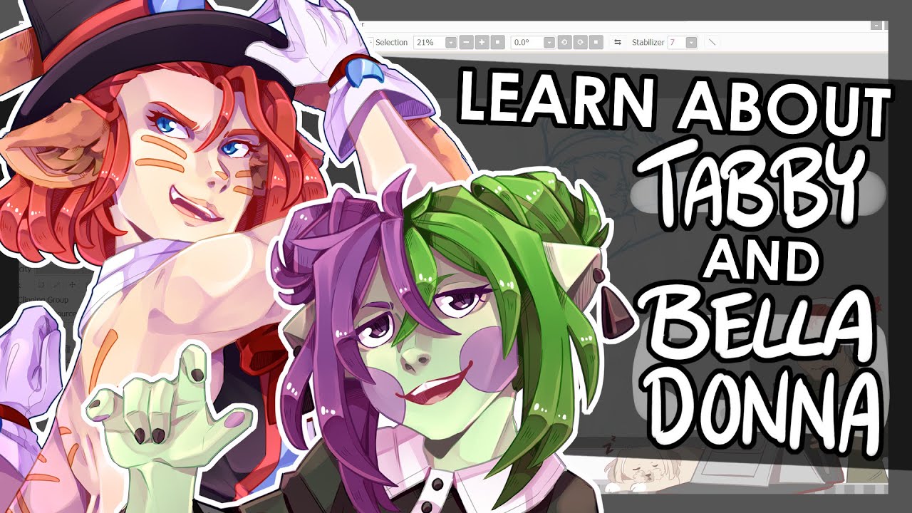 IT'S THE CORRUPT WITCHES | Character Profiles: Tabby and Belladonna