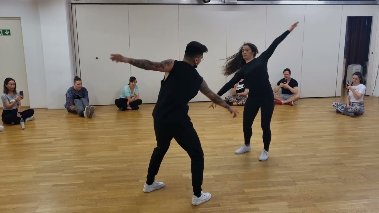 Iago and Vanessa, amazing lambada demo Helsinki 2024