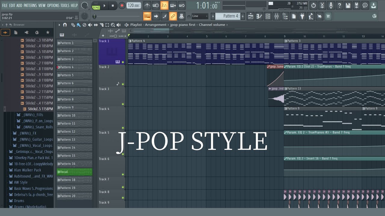 Making a J-Pop Style