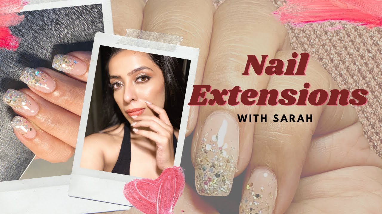 Nail extensions process start to end | Nail spa | Nail art | Gel nails